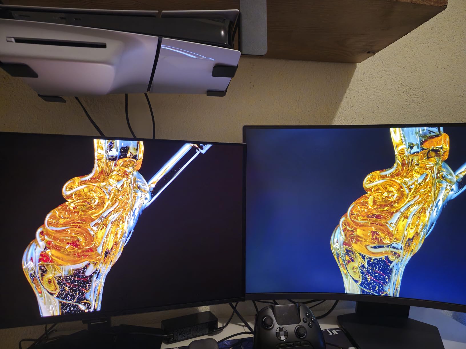 LG 32GS60QC-B Ultragear 32-inch Curved Gaming Monitor QHD (2560x1440) 180Hz 1ms 1000R AMD FreeSync HDR10 HDMI x2 DisplayPort Borderless Design Black Stabilizer DAS Crosshair FPS Counter - Black customer photo 2