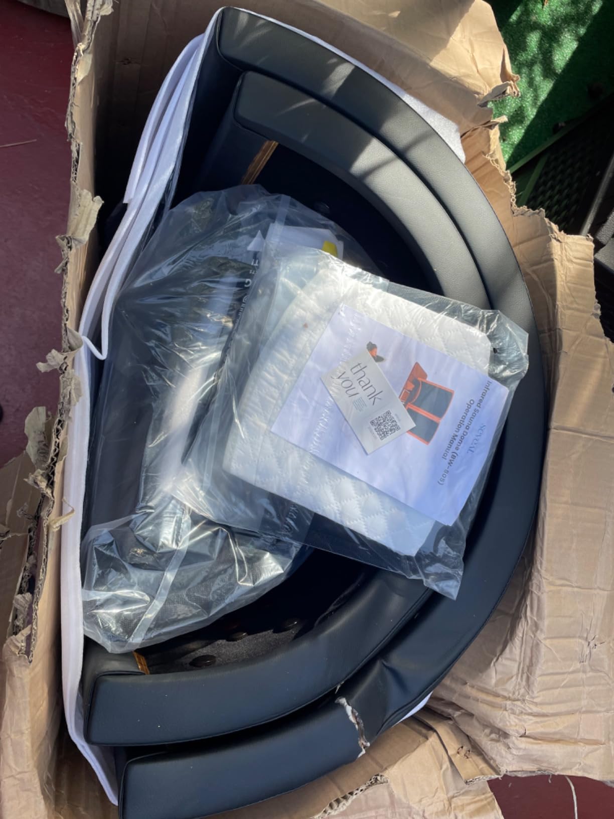 Portable Infrared Sauna Dome | 1300W Power | Near-Zero EMF | Full-Body Dry Sauna with Therapeutic Jade Stones | Home Wellness & Relaxation customer photo 2