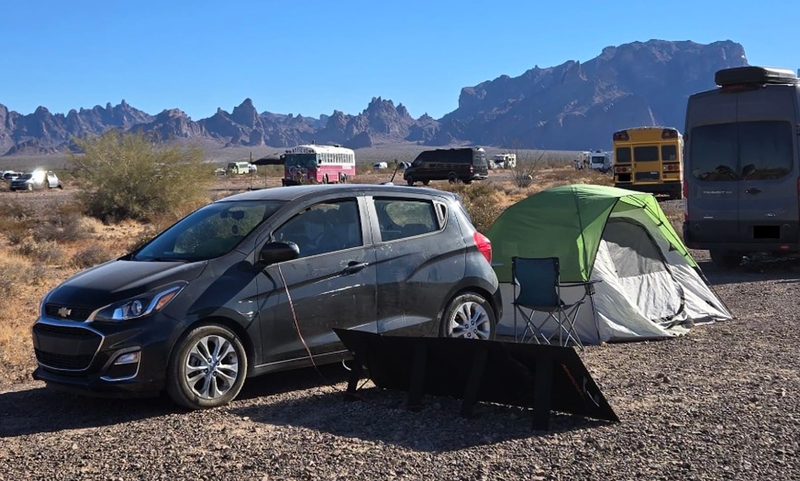 Portable Solar Panel 220W 40V Monocrystalline Foldable Solar Panels Charger Power Backup, IP67 Waterproof Durable for Power Station RV Camping Off Grid Fishing customer photo 2