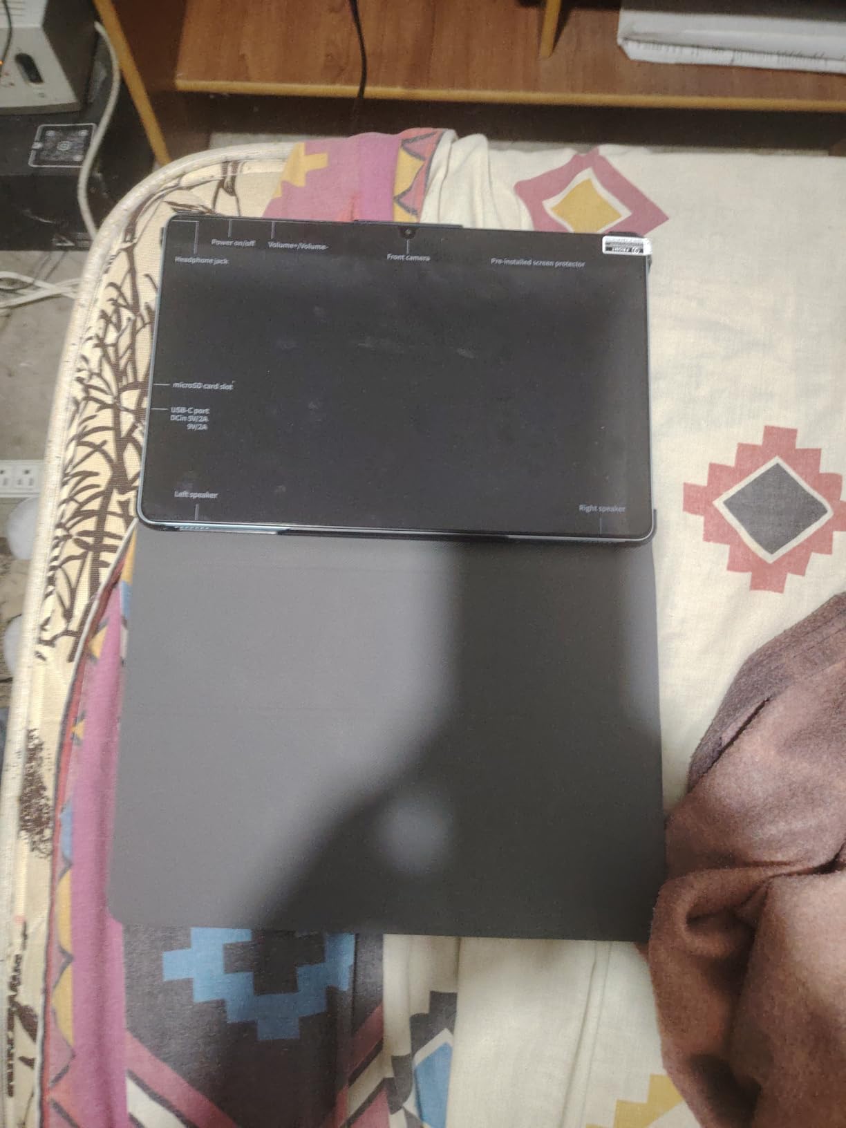 Android 16 Tablet,11 Inch Tablets with Octa Core Processor, 28GB RAM 128GB ROM 1TB Expand, Widevine L1, 8000mAh Battery, 2.4/5Ghz Dual WiFi/GPS/FM, 5/8MP Cameras, Case Included, Black customer photo 1