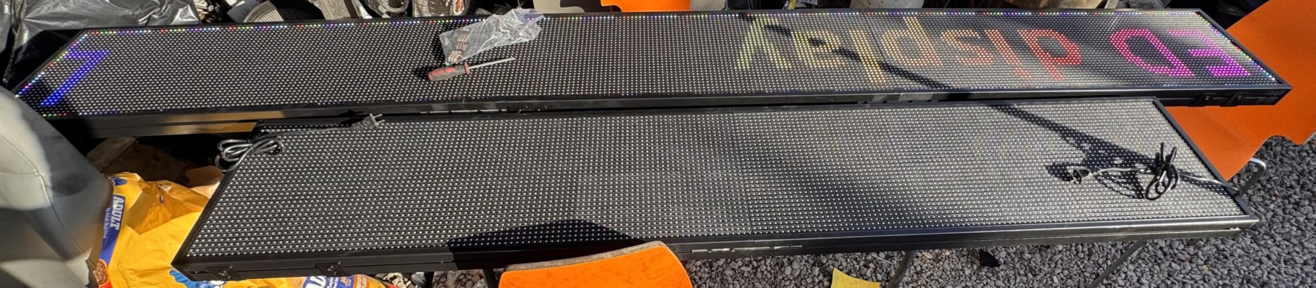 P6 Programmable Led Sign Custom Scrolling Outdoor Digital Signs For Businesses Display Screen Electronic Message Board Stock Ticker Advertising Pixel Led Panel Marquee 40