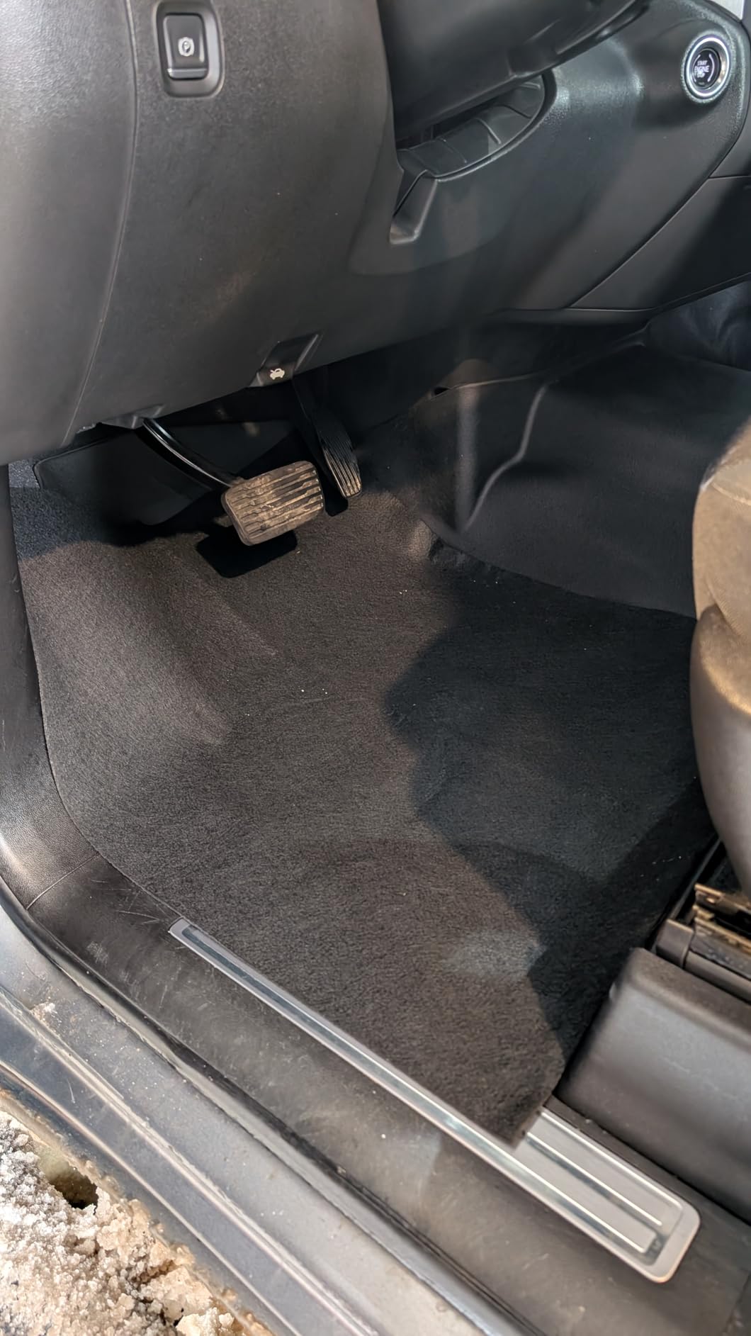 Golener Oil Spill Mat - Garage Floor Mat, Absorbent Oil Pad, Premium Maintenance Mat, Waterproof, Contain Liquid, Protect Garage Surface from Spill & Stain, Reusable, Washable, Durable, Black, 29x36 customer photo 1