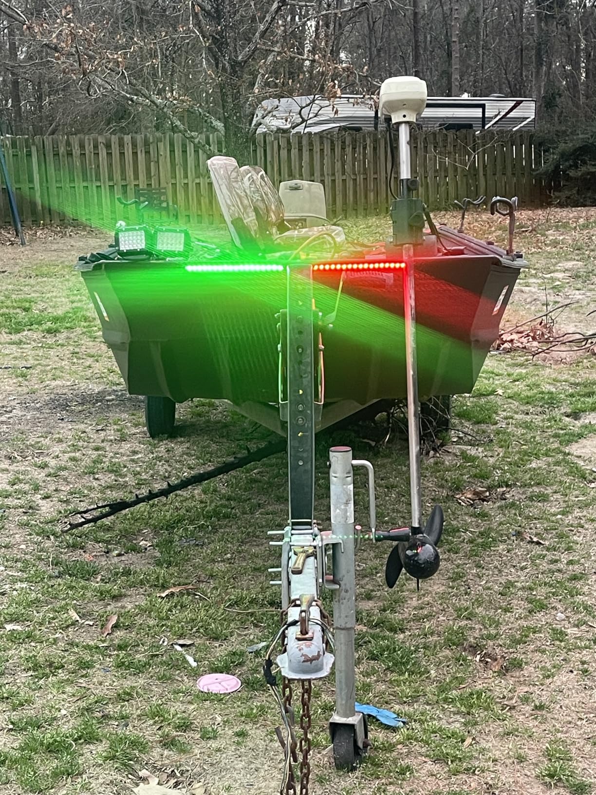 LED Navigation Light, Red and Green Marine Lights for Boats, Bow Lights for Night Fishing and Boating customer photo 2