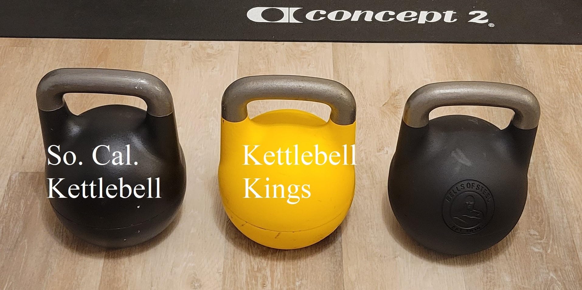 Adjustable Kettlebell Set [Bells of Steel] Kettle Bell Weight Set, Steel Shell, Internally-Loaded for Full Body Workouts, Competition Standard 35mm Handle customer photo 2