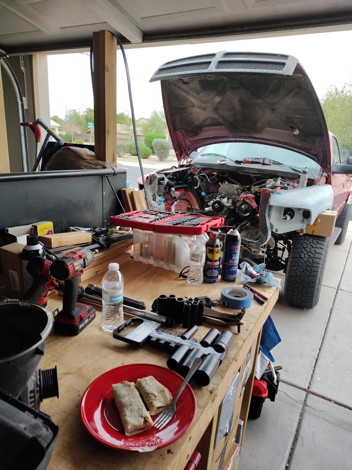 LLNDEI 160-Piece Mechanics Tool Set, Metric Socket Set 1/2 1/4 3/8 inch Drive Professional Tool Kit, CR-V Deep & Shallow Kit with Quick Release Ratchet customer photo 2