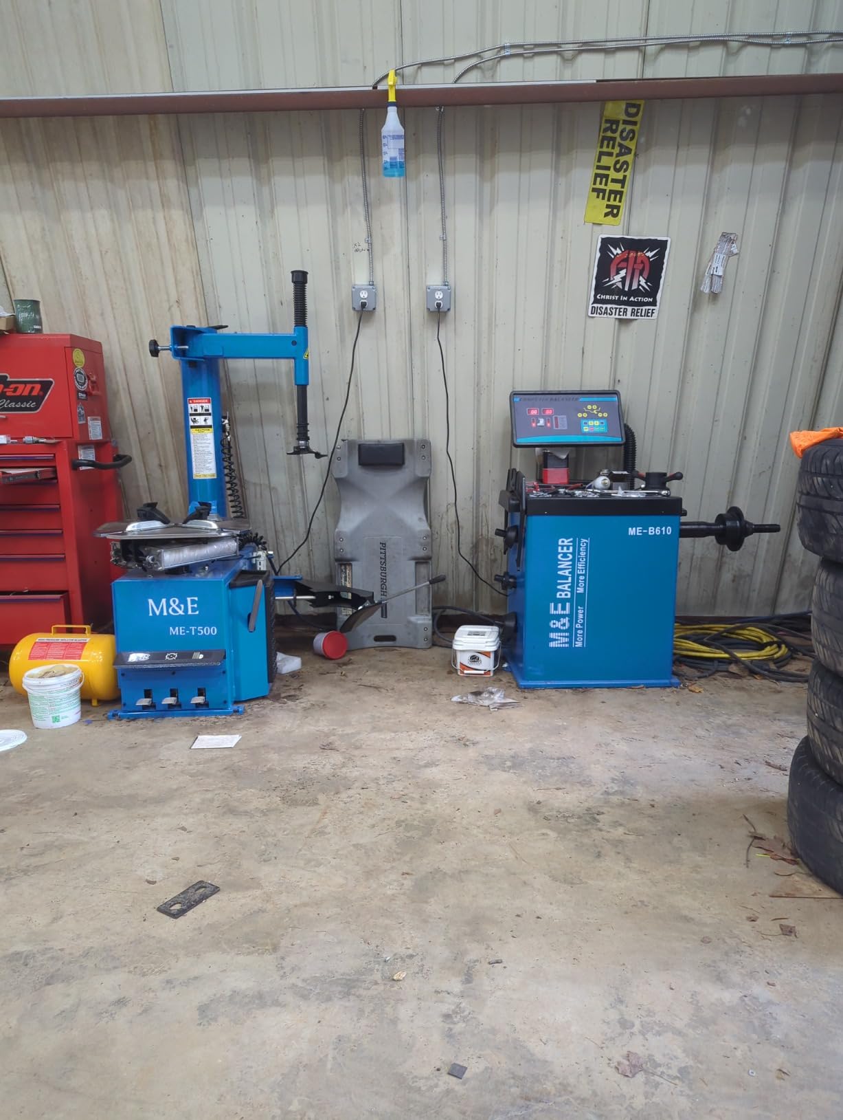 KATOOL ME-T500 2.0HP Tire Changer Machine with 24