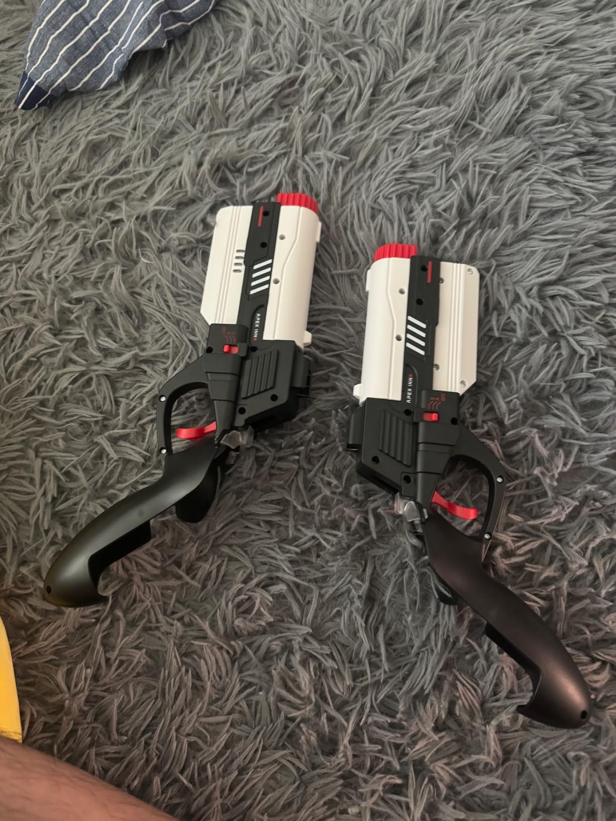 APEXINNO Controller Accessories, Haptic Gun Stock Cover Compatible with Meta Quest 3S and Meta Quest 3, Electric Controller Pistol Grips Enhance VR FPS Games Experience customer photo 2