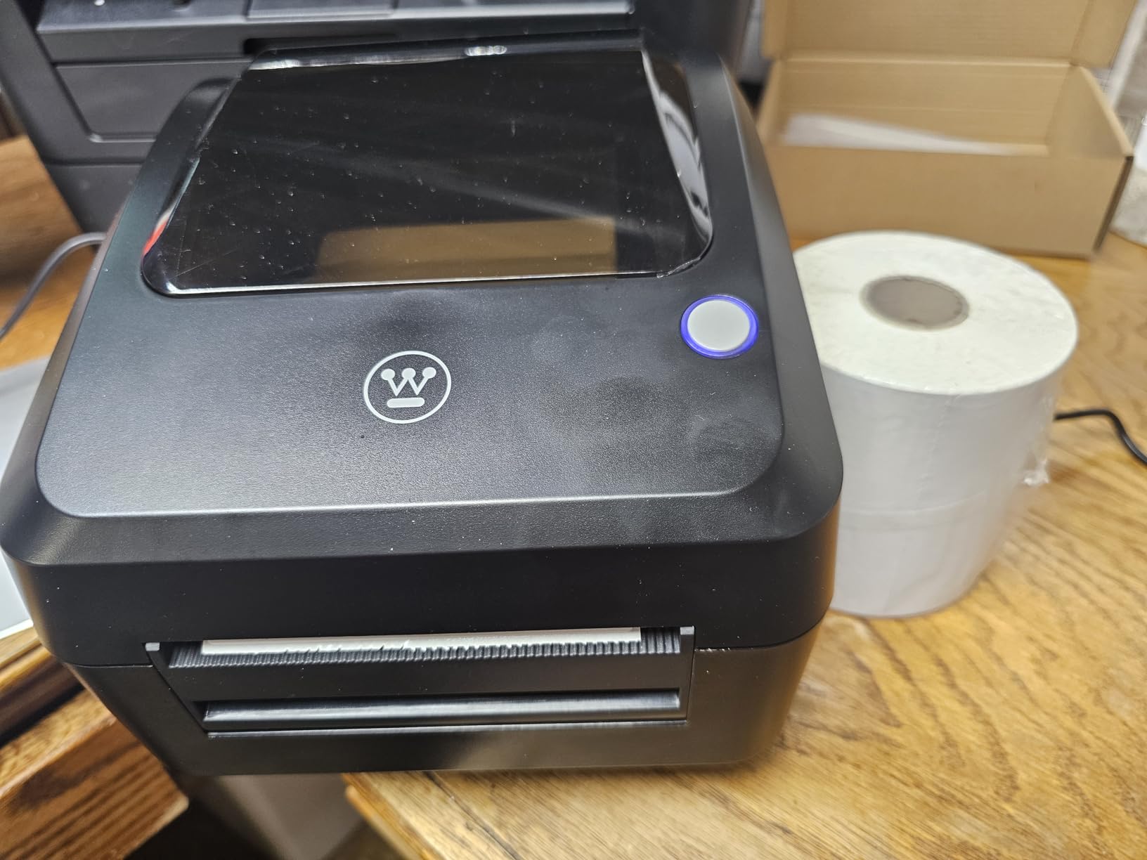 Westinghouse Thermal Shipping Label Printer USB, 4x6 Label Commercial Grade, Compatible with USPS, UPS, FedEx, eBay, Shopify, Amazon, & More, Desktop Label Printer for Packages, Includes Sample Labels customer photo 2