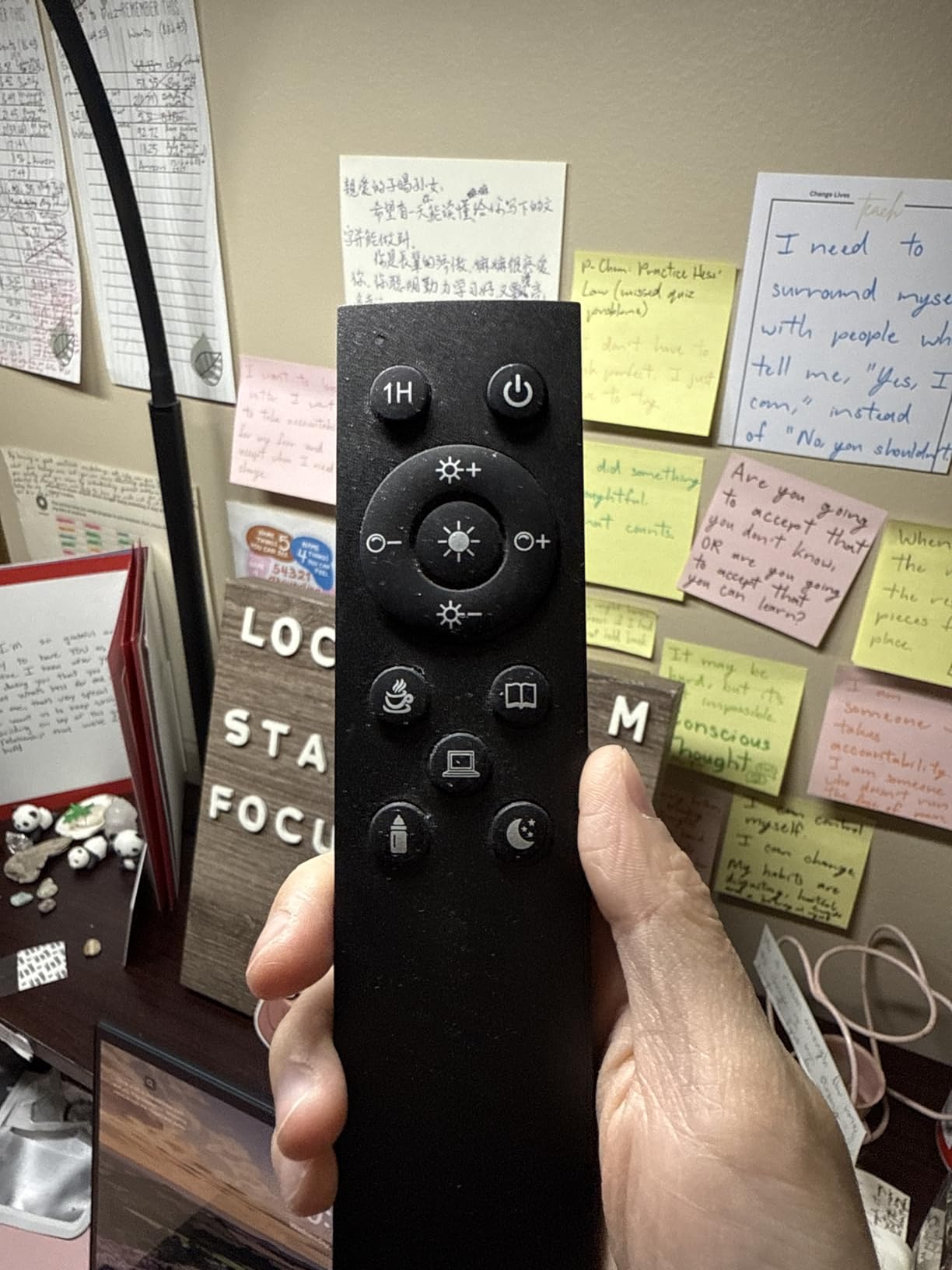 Led Desk Lamp for Home Office, Eye-Care Architect Light with Clamp, Smart Double Head Computer Monitor Table Clip Lamp, Adjustable Flexible Goose-Neck, 25 Lighting Models, Task Lamp, Black customer photo 1