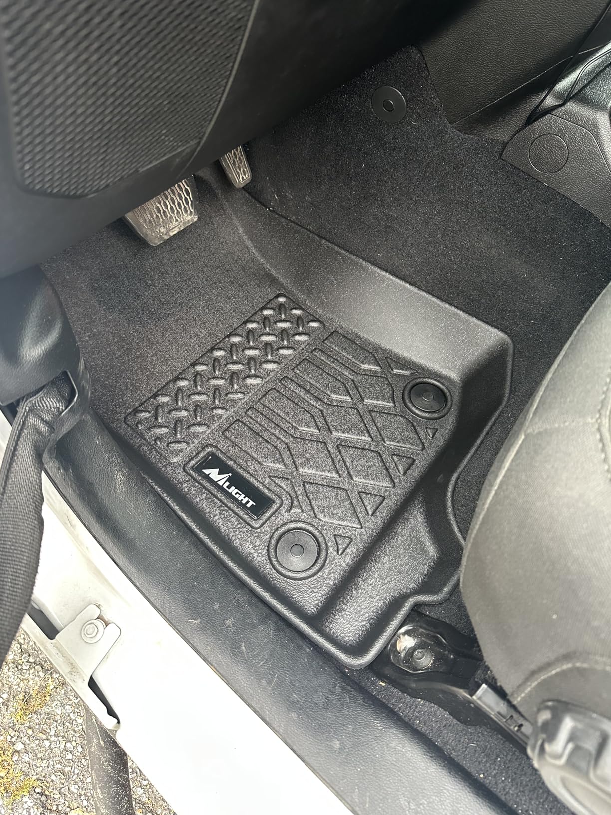 Nilight TPE Floor Mats for Jeep Wrangler JK Unlimited 4 Doors 2013-2018 (Not for JL&4XE),All Weather Custom Fit Heavy Duty Floor Liners customer photo 1