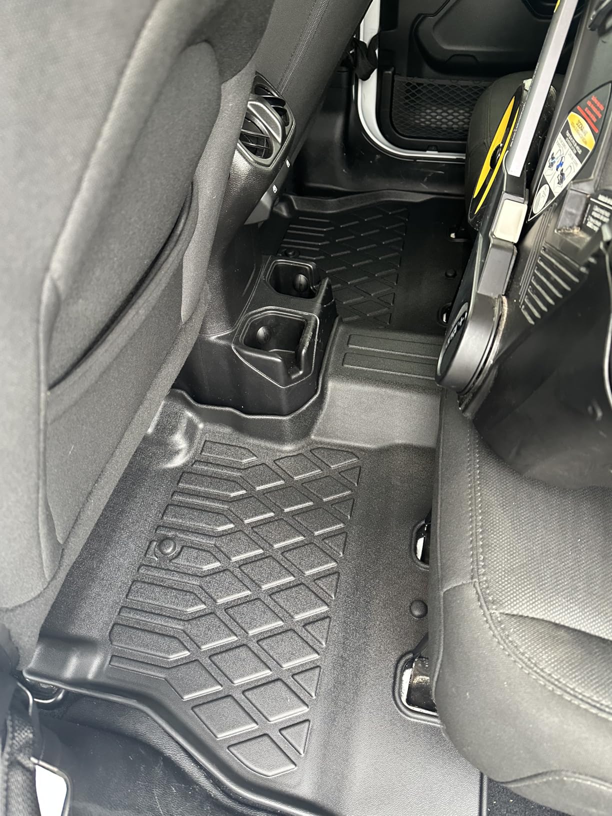 Nilight TPE Floor Mats for Jeep Wrangler JK Unlimited 4 Doors 2013-2018 (Not for JL&4XE),All Weather Custom Fit Heavy Duty Floor Liners customer photo 2