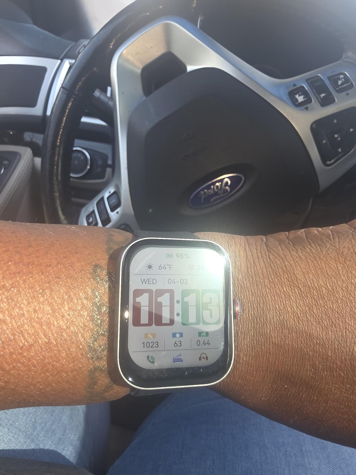 Smart Watch for Women Men, Smartwatch for iPhone & Android Bluetooth (Answer/Call) Built-in Alexa, 1.91