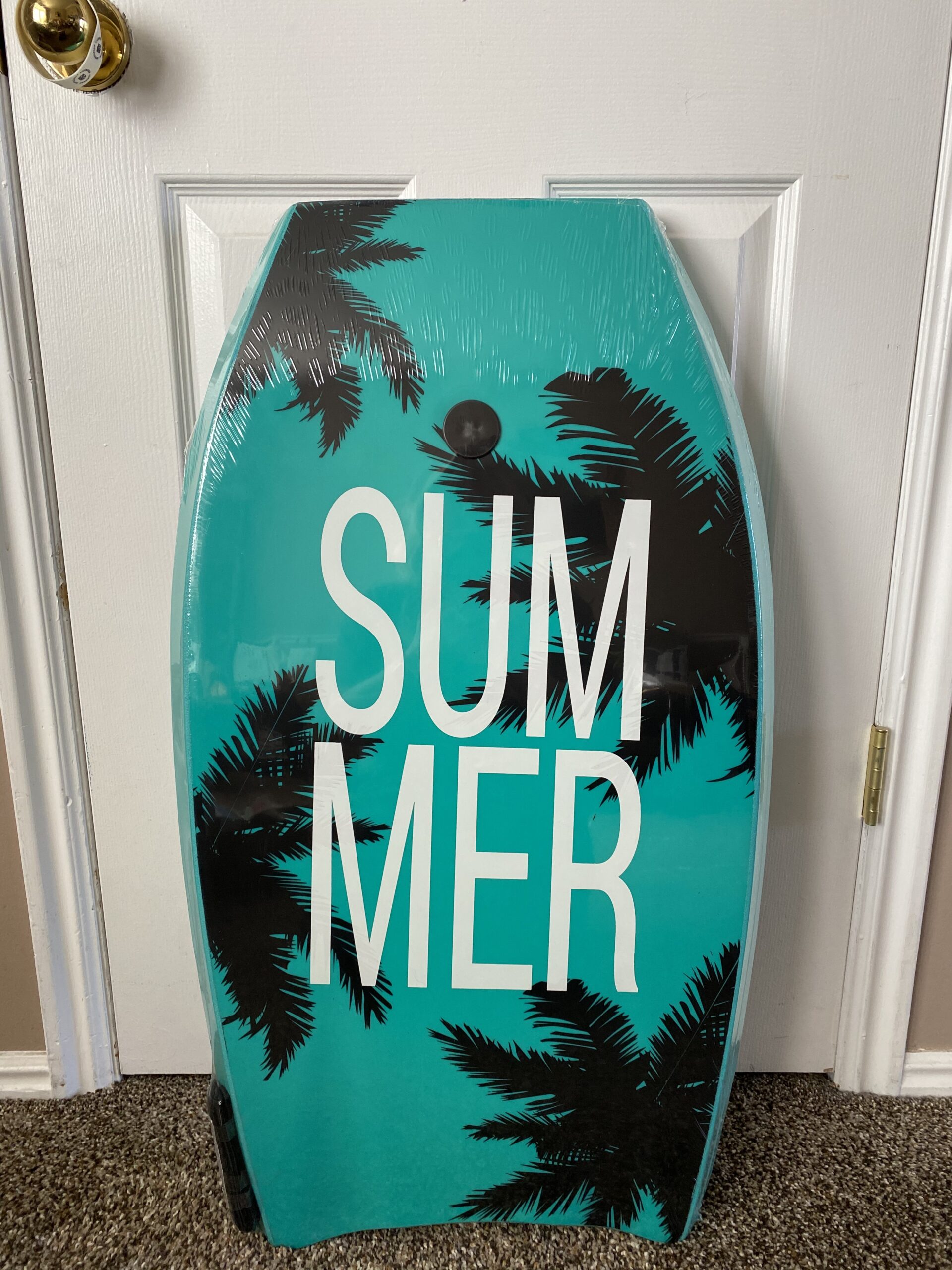 Goplus 41''/37''/33'' Lightweight Body Board for Beach, Surf Board with EPS Core, XPE Deck, HDPE Slick Bottom, Wrist Leash, Bodyboard for Kids Adults Surfing customer photo 1