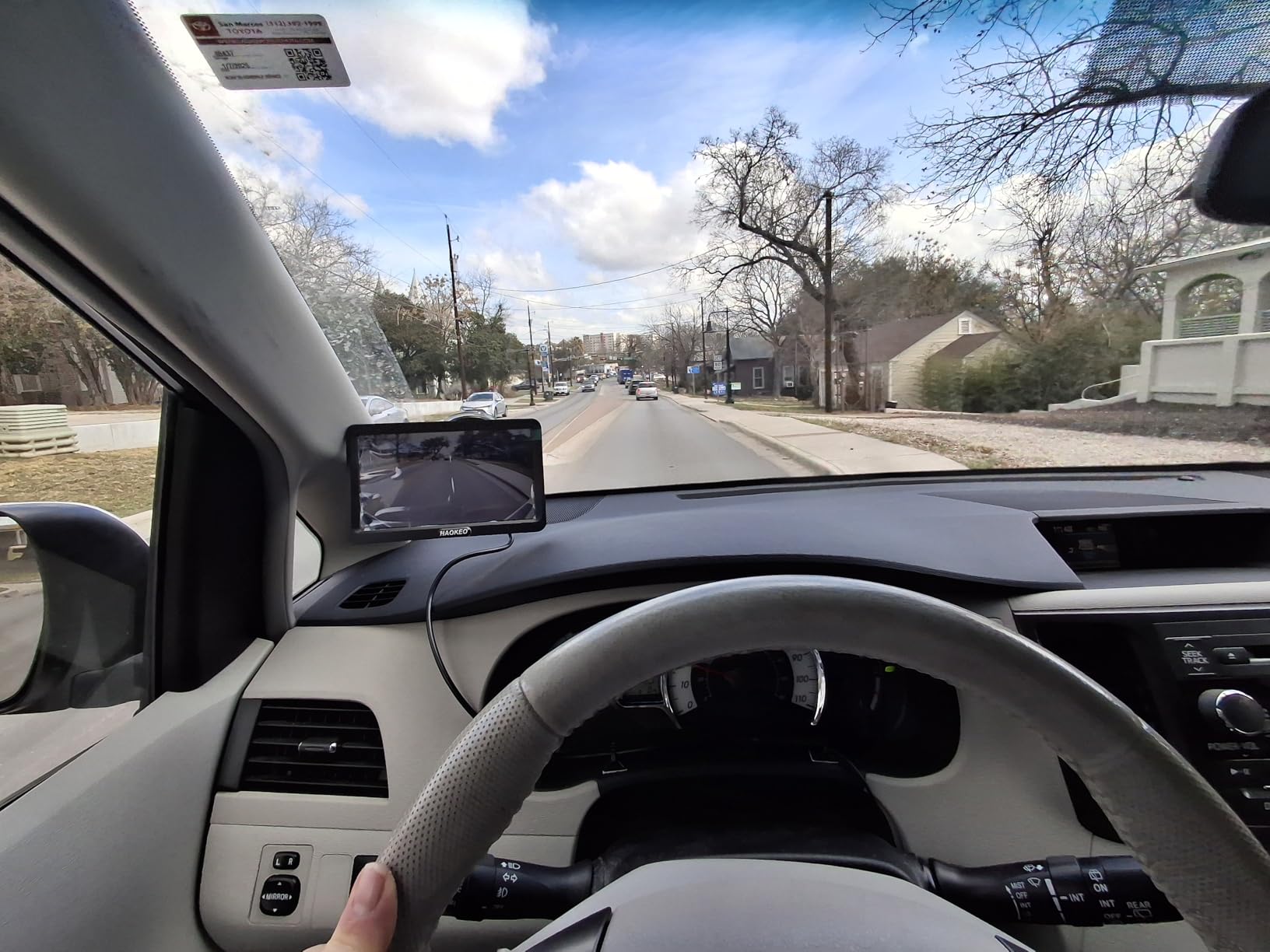 Backup Camera for Truck 7 Inch HD 2K Front Rear View Monitor kit Auto Color Image Night Vision, IP69 Waterproof DIY Grid Lines for Car/RV/Tractor/Semi-Trailers/Pickup H7 customer photo 2