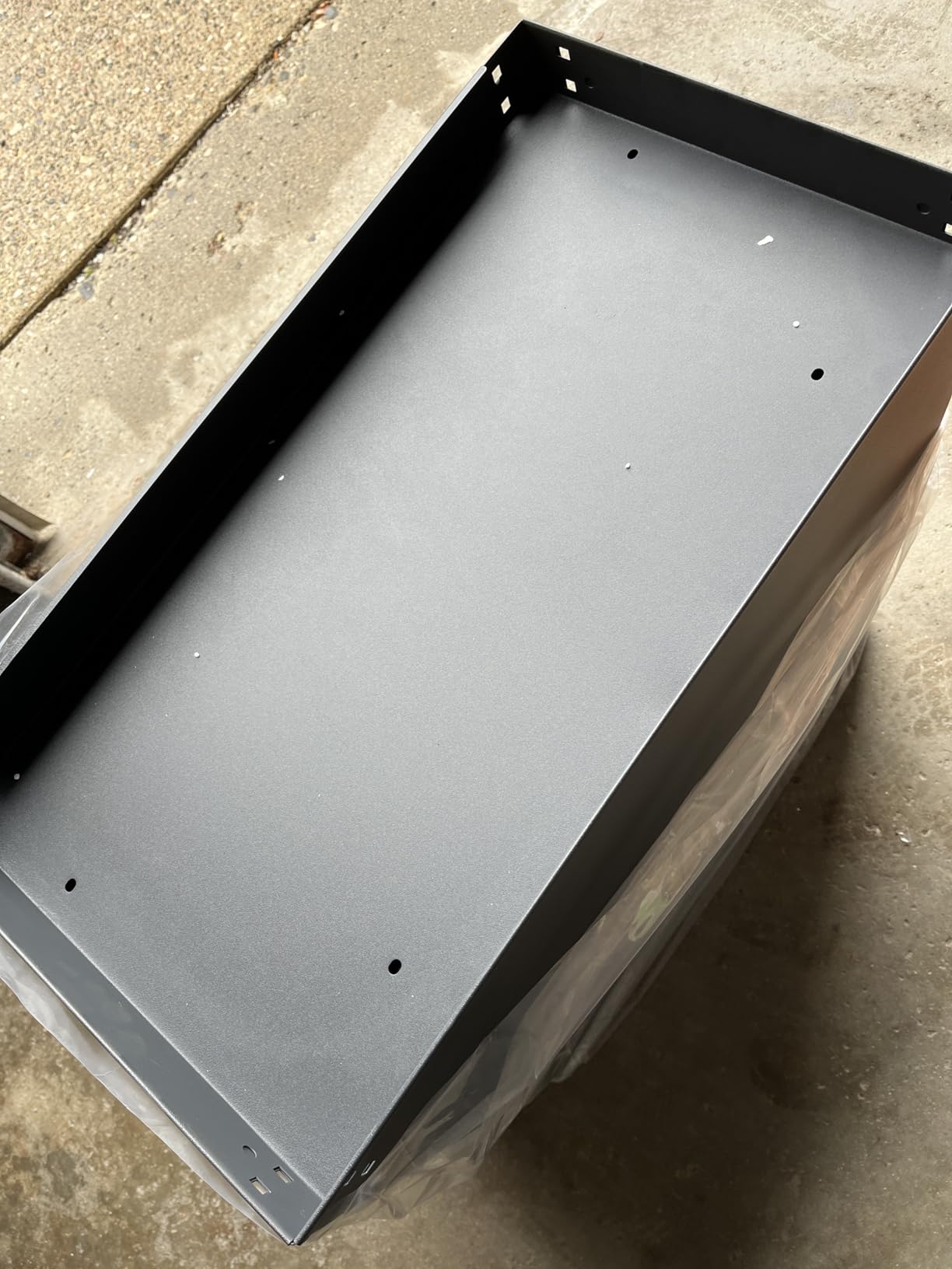 Goplus 5-Drawer Rolling Tool Chest, Steel Tool Storage Cabinet with Handle, Hanging Holes, Central Keyed Locking System, Universal Lockable Wheels, Tool Organizer Box for Garage Workshop customer photo 1