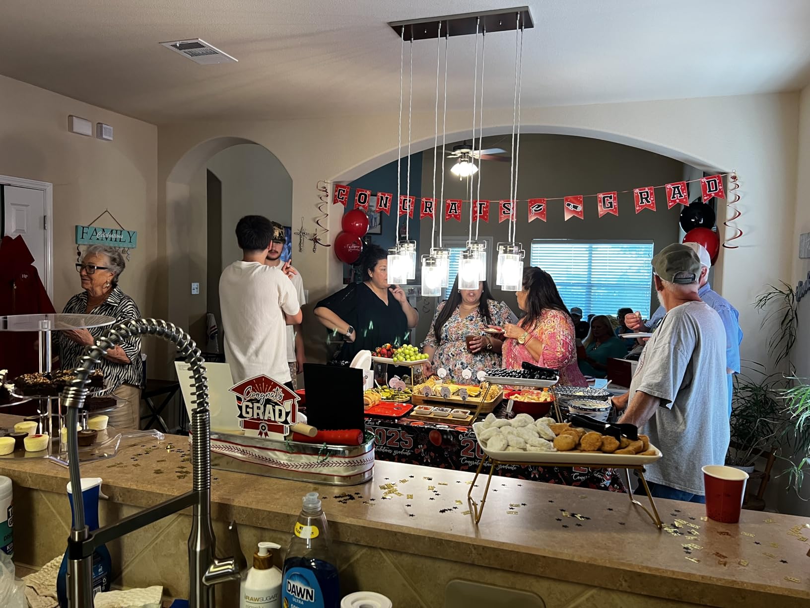 HAPPY KIT 3 Tier Serving Tray Set with Gold Freely Combinable Rack,12 Inch Tiered Tray Stand,Widened Porcelain Platters,Decor Cupcake Stand for Christmas Party Display,Dessert Trays Collapsible customer photo 2