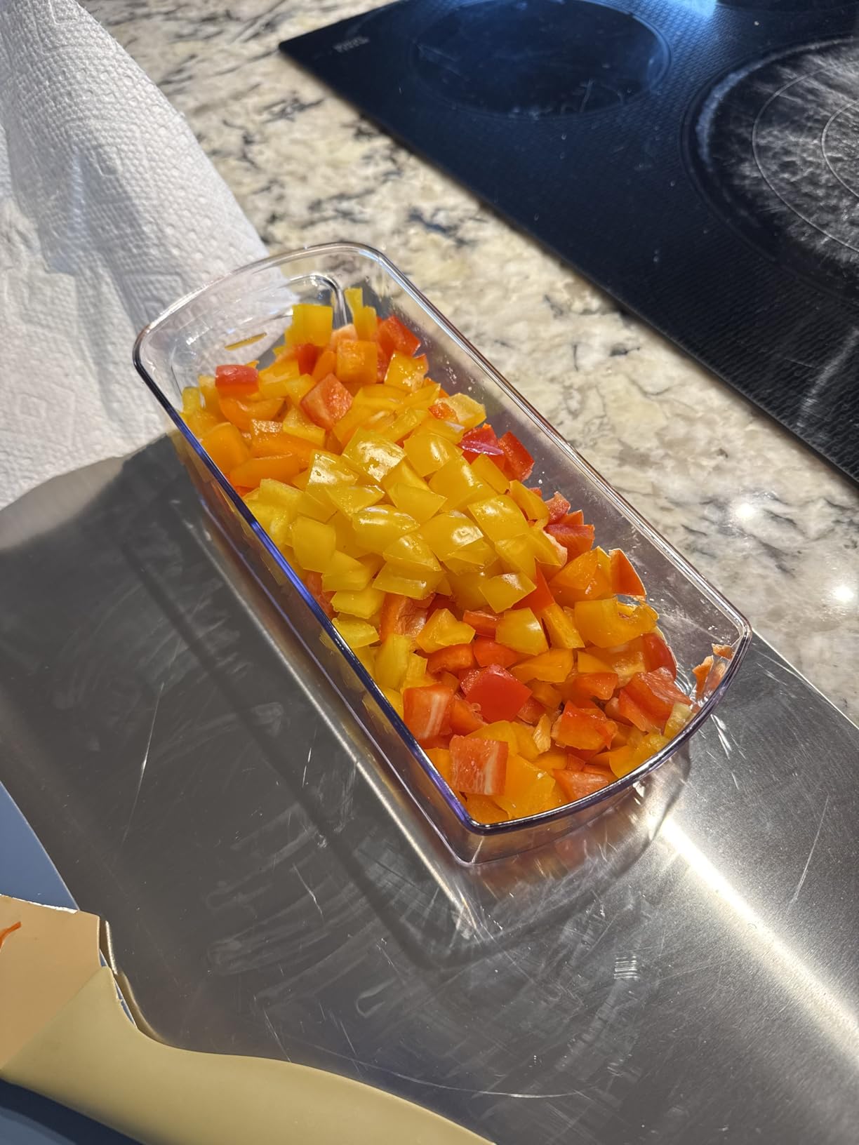 Fullstar The Original Pro Chopper - Vegetable Chopper and Spiralizer, Food Chopper with Container, Fruit Slicer, Kitchen Gadgets & Gifts, Home Essentials (8 in 1, White) customer photo 2