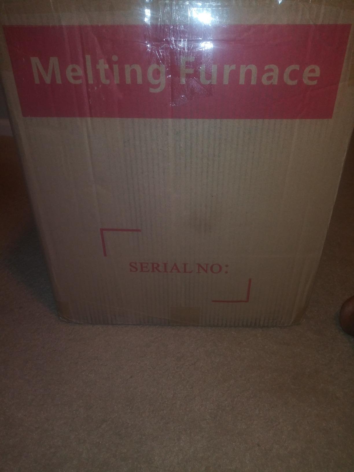 VEVOR Electric Kiln, 1500W Melting Furnace Max Temperature 2192℉/1200℃, Stainless Steel, for Wax Casting, Clay DIY, Metal Tempering, Glazing on Pottery, Silver customer photo 1