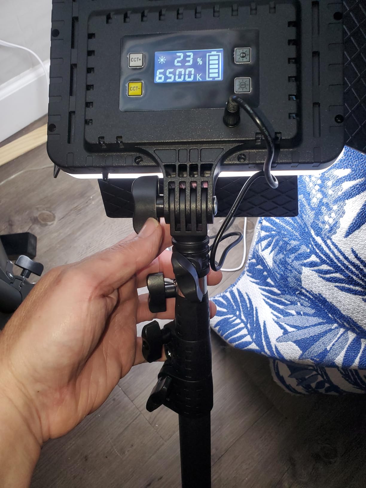 NiceVeedi 2-Pack Photography Lighting Kit, 36W Bi-Color Studio Lights 2700-6500K CRI 95+, Dimmable LED Video Light Kit with Remote Control & 72