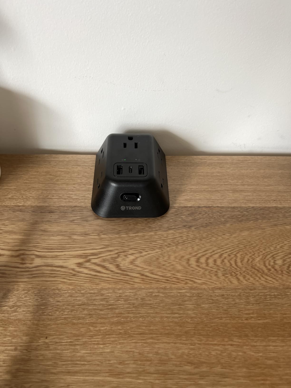 TROND Desk Clamp Power Strip with 5 AC Outlets and 3 USB Ports, Black | Desk Mount Charging Station, Fit 1.97in Tabletop Edge Thick, 1440J, 6FT Extension Cord, for Home Office Gaming Accessories customer photo 2