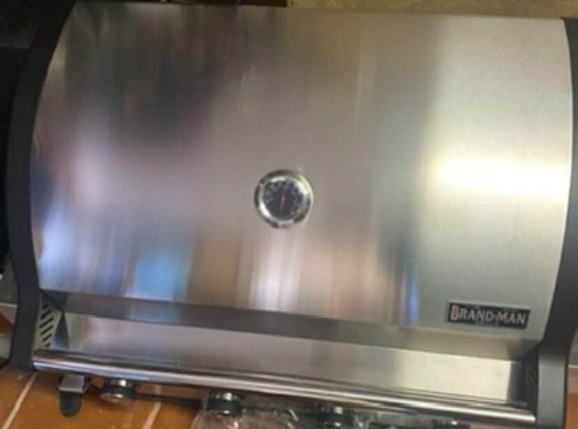 Brand-Man Gas Grill Built-In Head, 30-Inch 4-Burner Propane Grill, Natural Gas Convertible, Heavy Duty 304 Stainless Steel 40,000BTUs BBQ Island Outdoor Kitchen customer photo 2