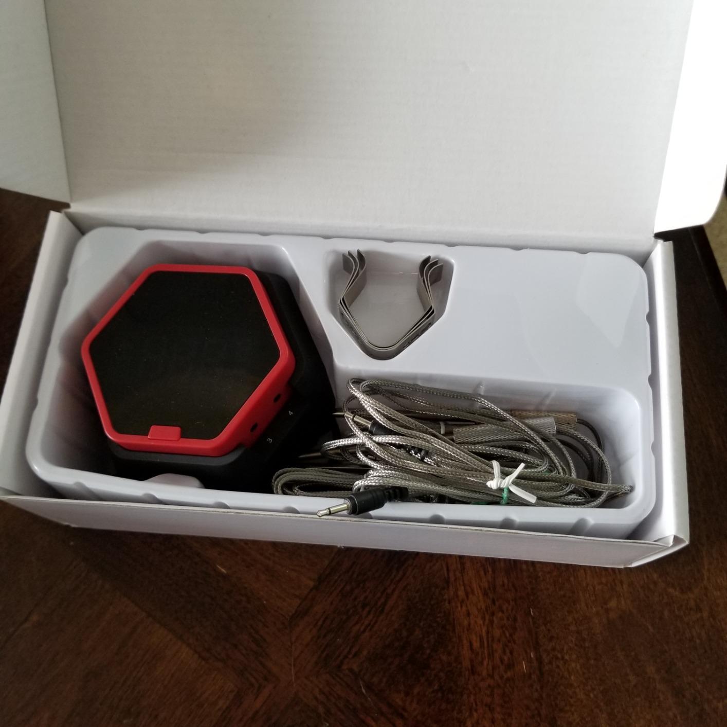 Wireless Meat Thermometer with 4 Probes, INKBIRD WiFi Meat Thermometer Digital Wireless for Rotisserie Grill Oven,Unlimited Range Dishwasher Waterproof Bluetooth Thermometer for iOS & Android customer photo 2