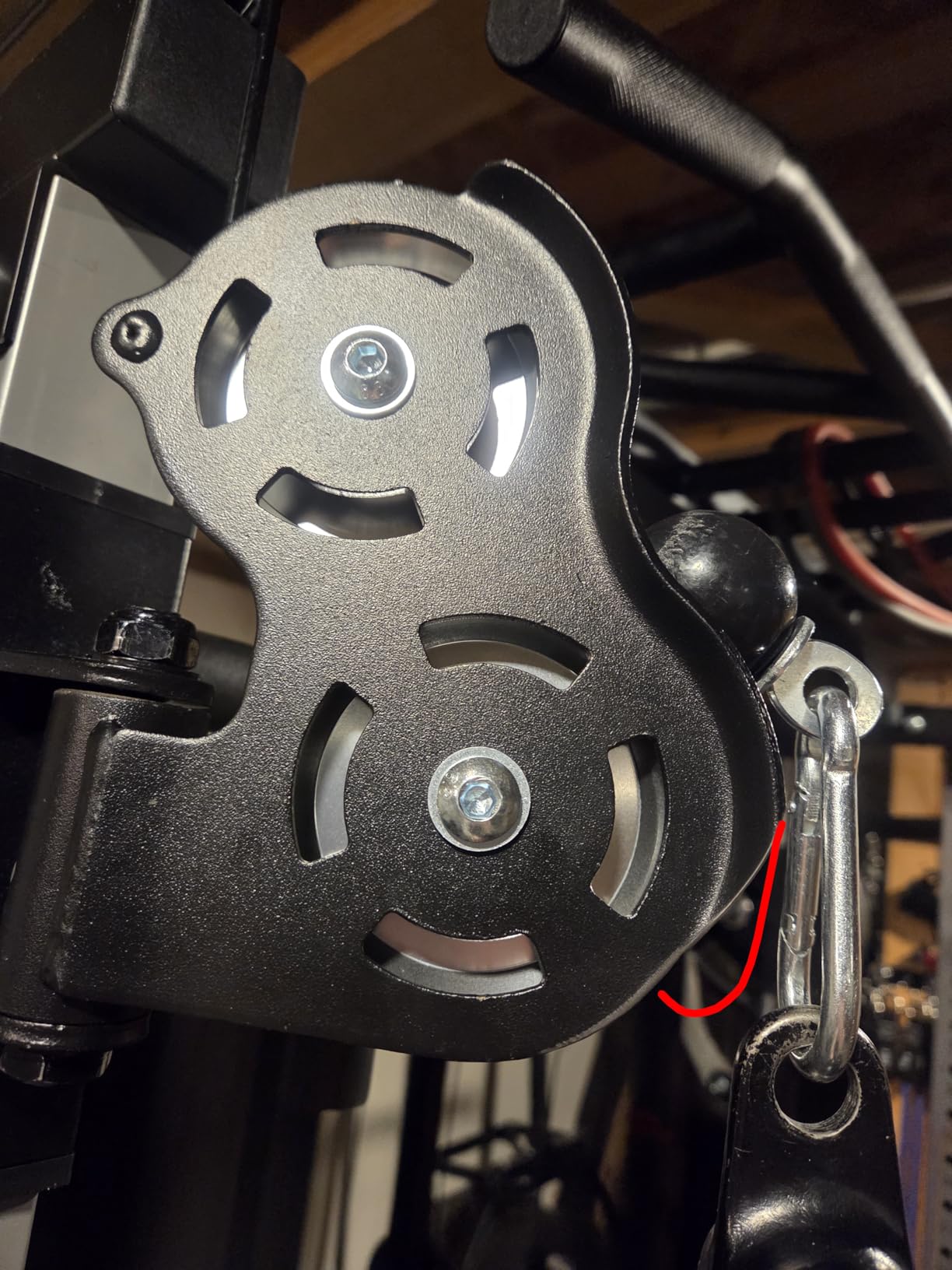 DONOW Smith Machine with Weight Stacks, Multi Function Home Gym System Training Power Cage Squat Rack Dual Cable Crossover Machine All in One customer photo 2