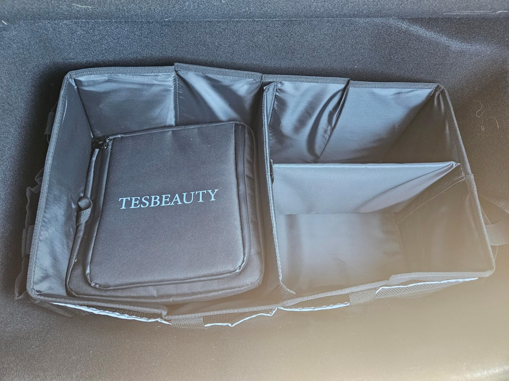 TESBEAUTY Frunk/Trunk Organizer for Tesla Model 3, Camping Bag, With Leakproof Cooler, Tesla Frunk Storage Bag, Foldable Space Saving, Upgraded Thicker, More Durable customer photo 1
