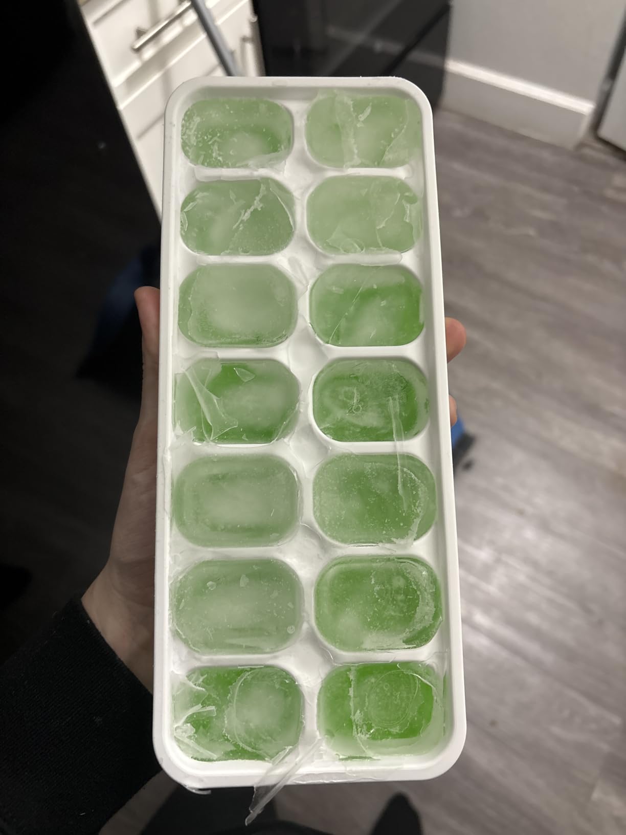 Ice Cube Trays for Freezer - 3 Pack 42 Cubes, Easy to Release Silicone Ice Trays with Spill-Resistant Lids, Reusable Ice Tray, Stackable and BPA-Free, Perfect for Cocktails, Drinks, and Ice Coffee customer photo 1