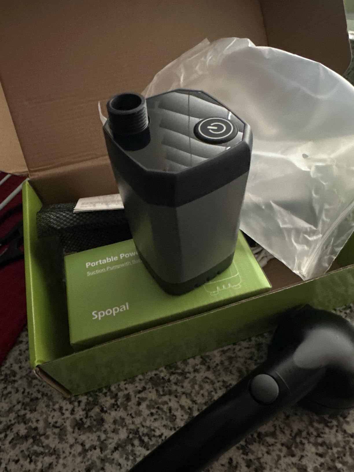 Portable Shower for Camping, [Long-Lasting] Spopal 6000mAh Rechargeable Camping Shower with Intelligent LED Display, 4 Spray Modes, IPX7 Waterproof Outdoor Camp, Travel, Car Pump for Hiking, Pet customer photo 2