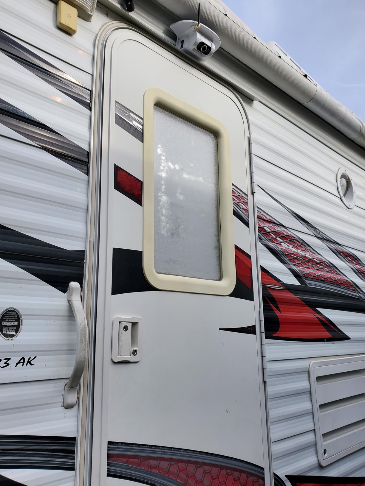 RV Backup Camera with Solar Magnetic: Long Distance No Signal Delay, 7 Inch Touch Key Monitor with Recording, HD 1080P Wireless Backup Camera for Trailer, 5th Wheel, Camper customer photo 2