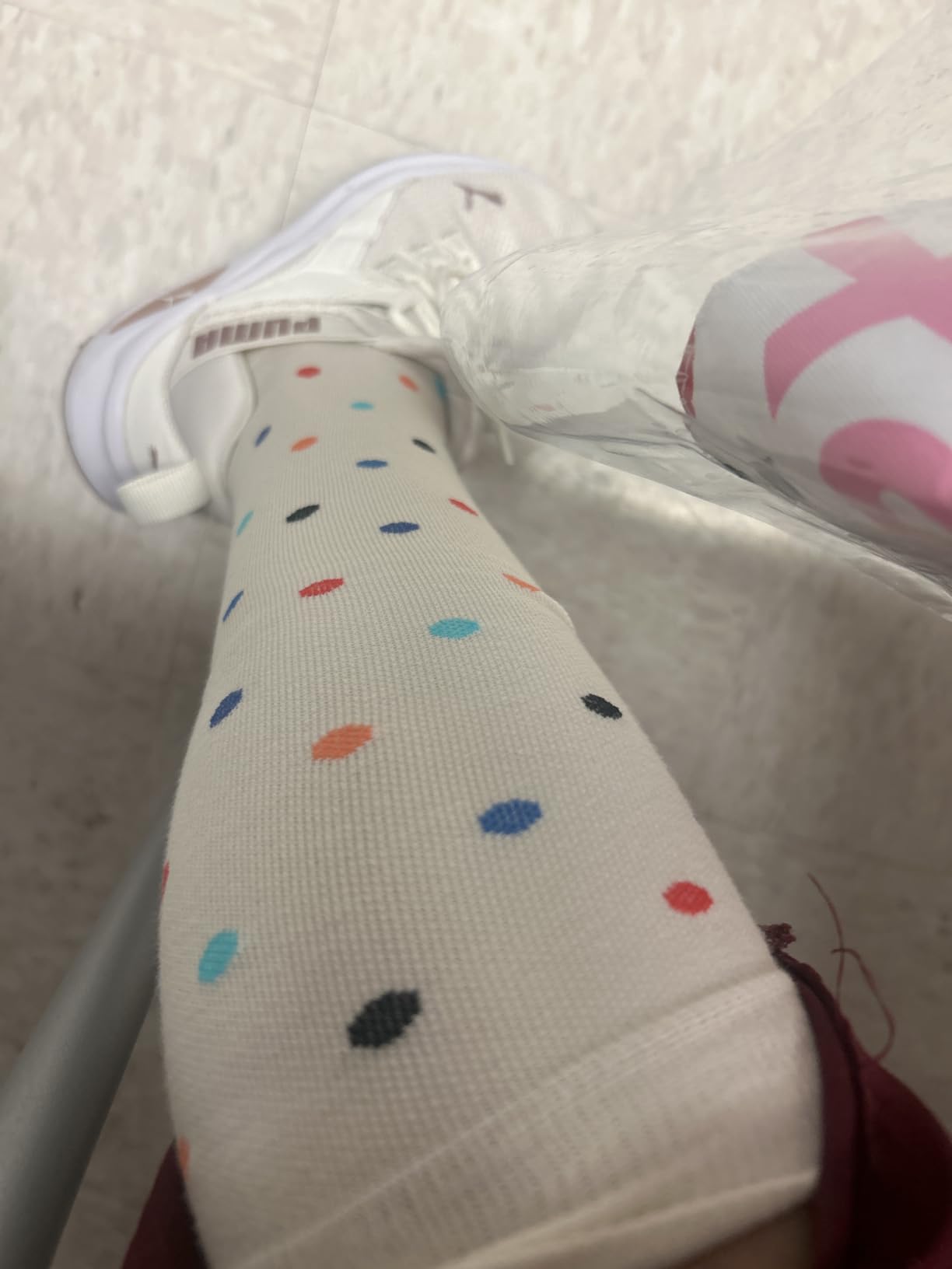 LEVSOX Thick Cotton Compression Socks for Women&Men 20-30mmHg Knee High Cute Support Sock for Nurses, Pregnancy, Travel customer photo 1