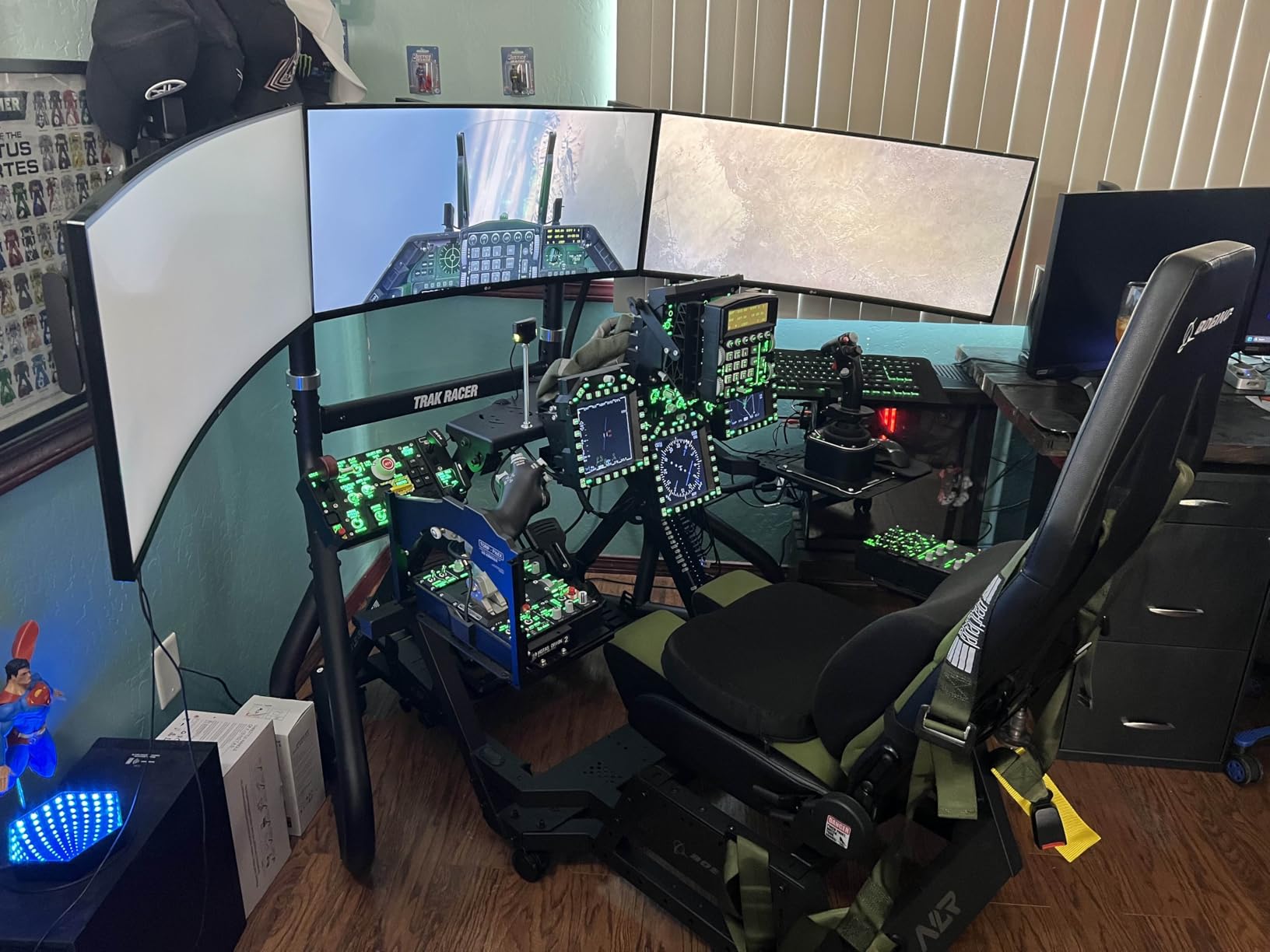 Next Level Racing Flight Seat Pro Boeing Military Edition (NLR-S039) customer photo 2