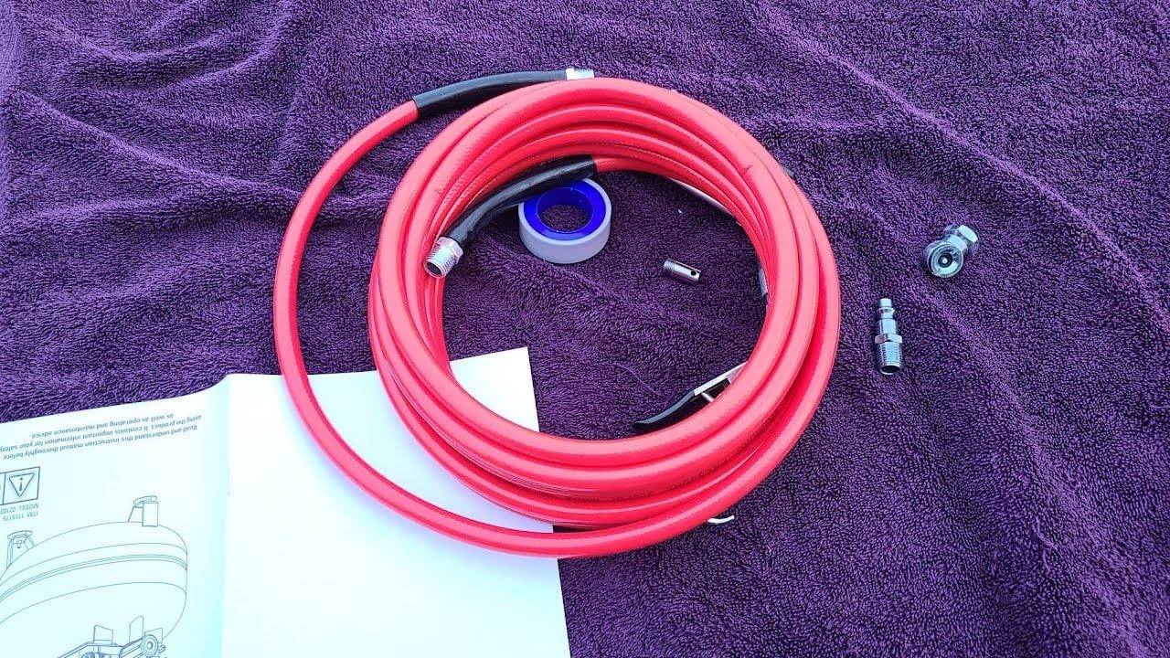 ECOMAX Air Compressor 6 Gallon 150 PSI Pancake Portable Oil-free Tank with 10 PCS Accessories Kit customer photo 2