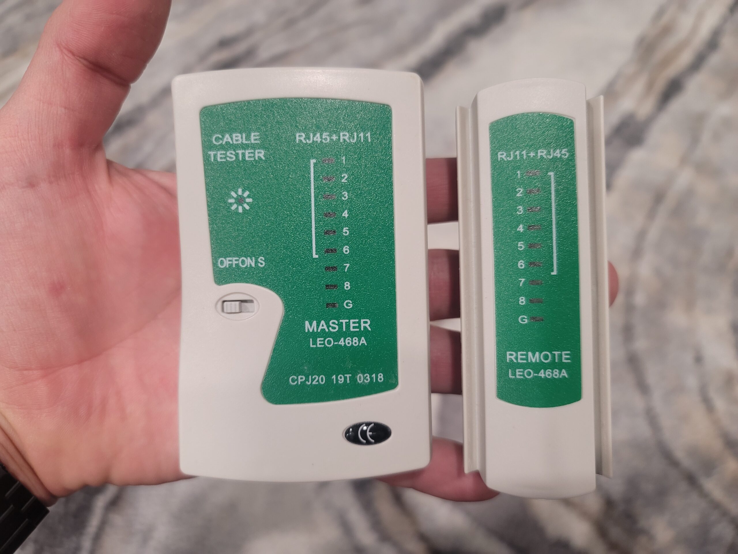 Coaxial(Coax) Cable Tester Portable BNC F-Style RJ45 Ethernet Continuity Cable Tester Checker customer photo 2