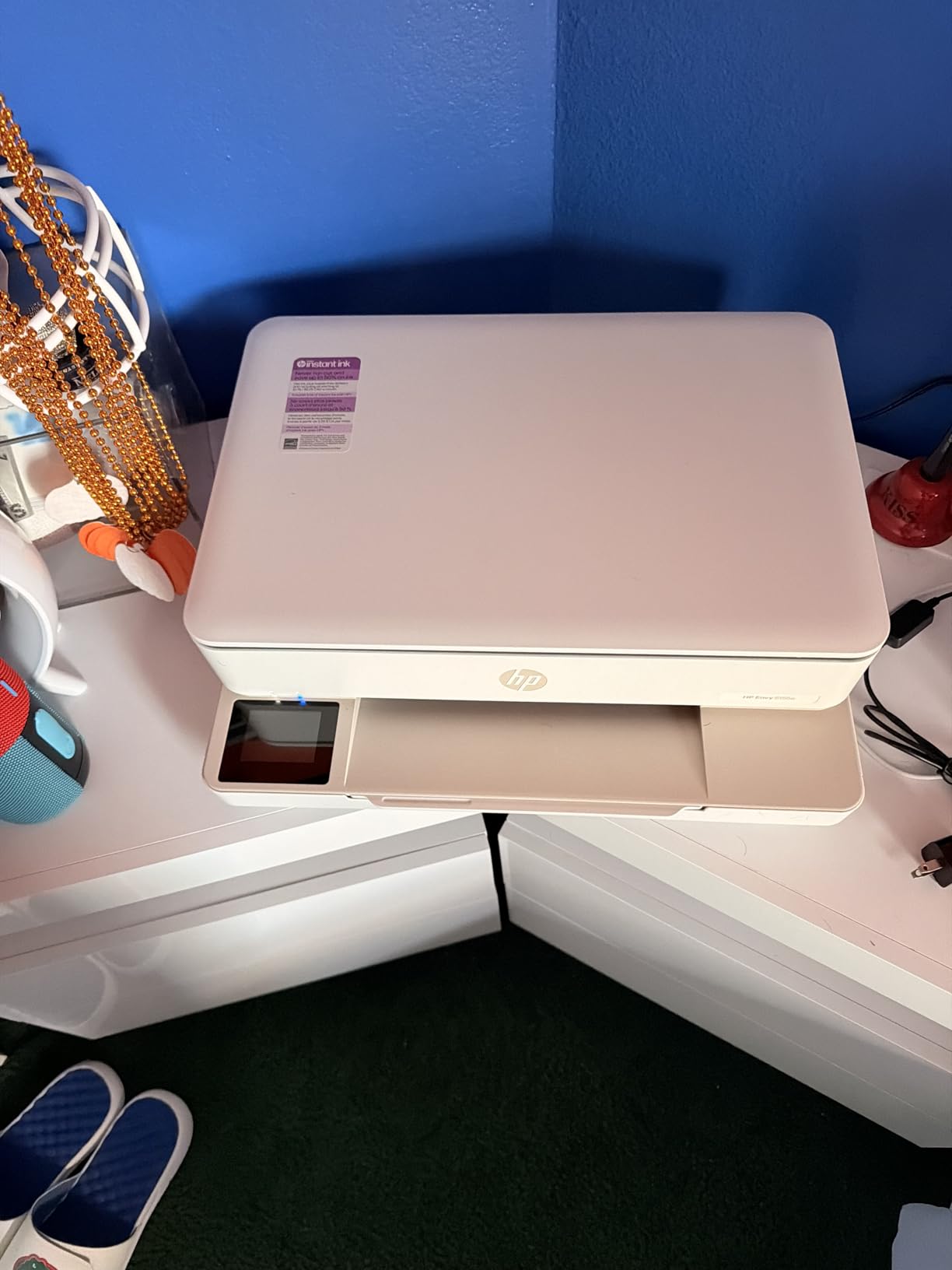 HP Envy 6155e Wireless All-in-One Color Inkjet Printer, Portobello, Print, scan, copy, Duplex printing Best-for-home, 3 month Instant Ink trial included, AI-enabled customer photo 2