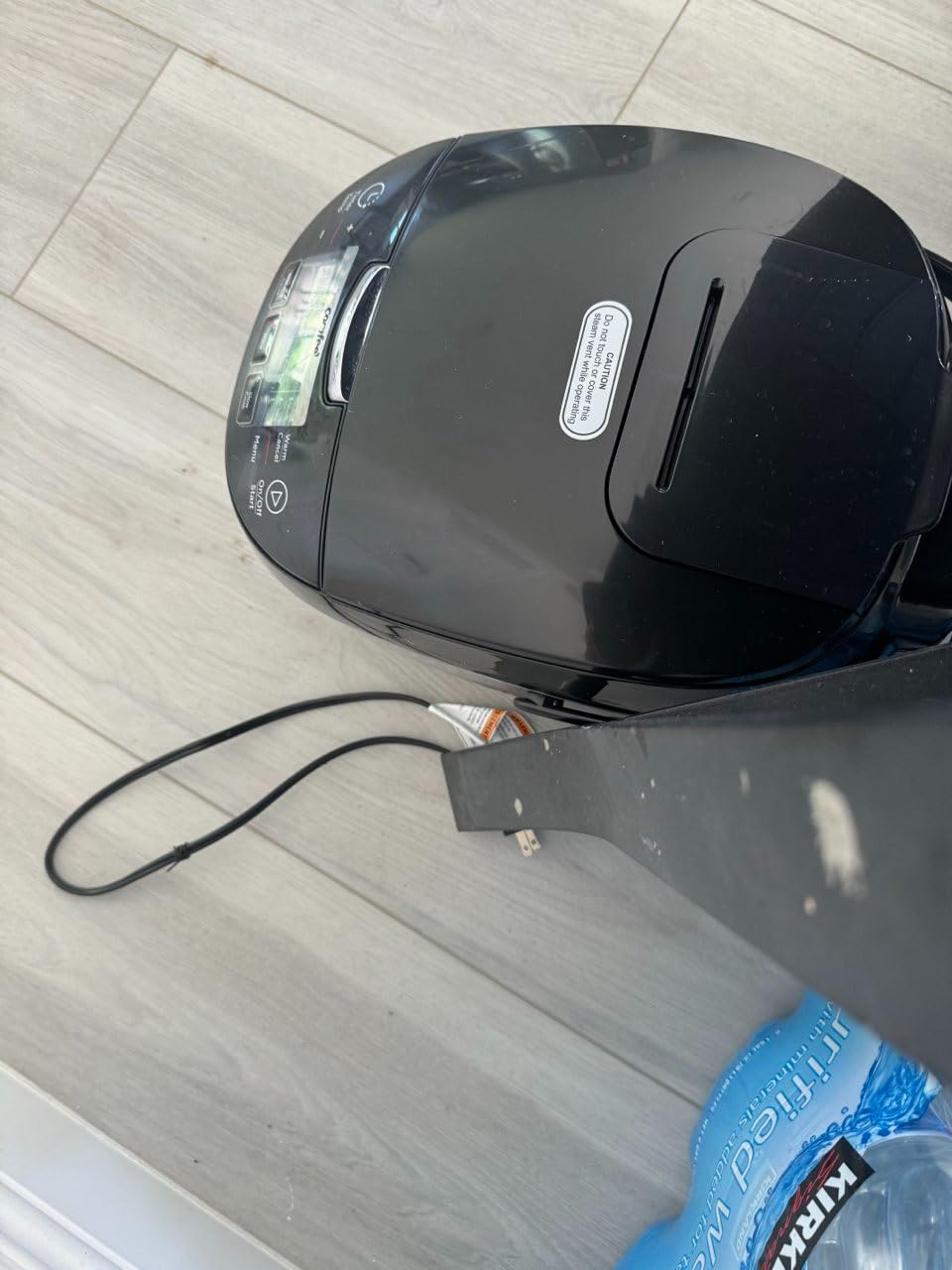 COMFEE' Rice Cooker 12 Cups Cooked/6 Cups Uncooked, Portable Non-Stick Rice Maker, Japanese Rice Cooker with Fuzzy Logic Technology, 24-Hour Timer Delay, 11 Presets, Steamer, Fast Cooker, Grain Cooker, Black customer photo 1