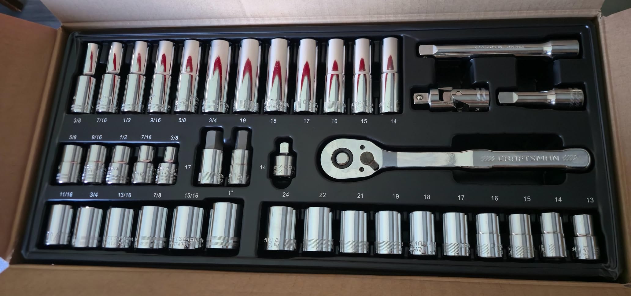 CRAFTSMAN 308 Piece Mechanics Tool Set, Socket and Wrench Set (CMMT45939) customer photo 1
