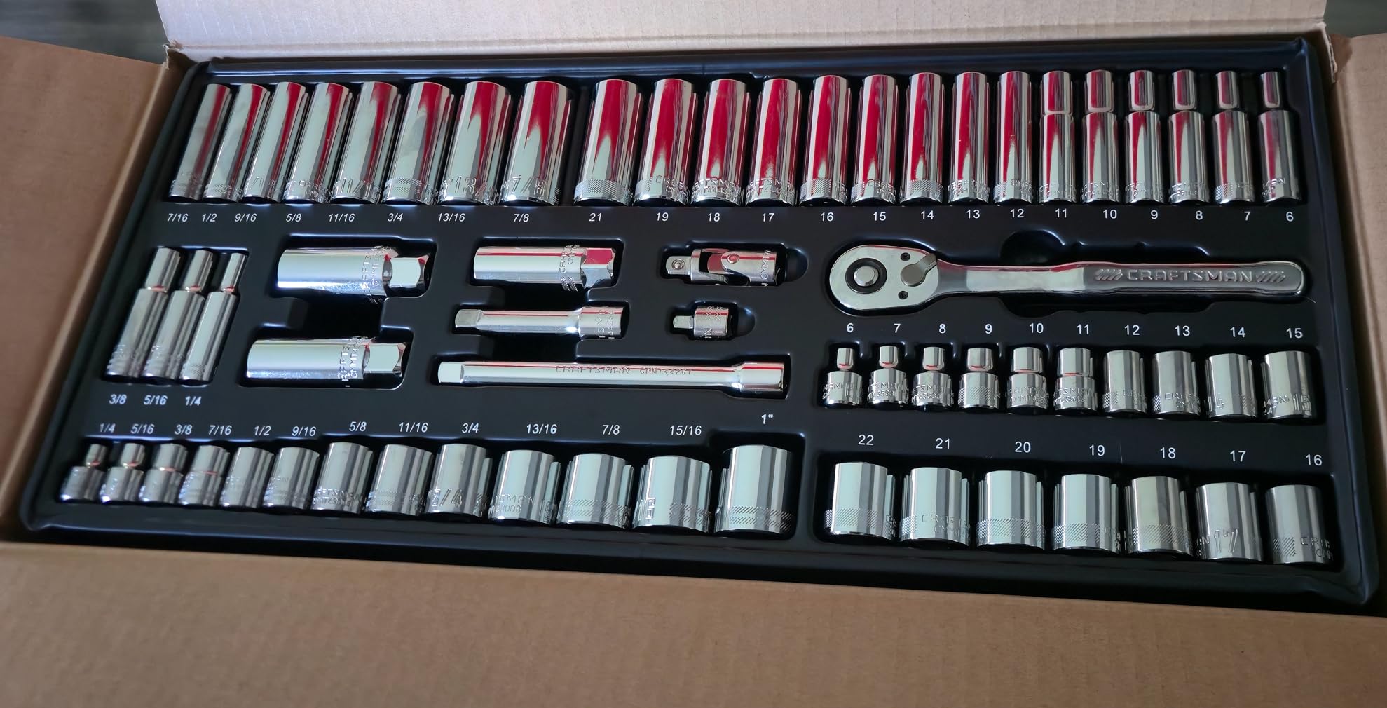 CRAFTSMAN 308 Piece Mechanics Tool Set, Socket and Wrench Set (CMMT45939) customer photo 2