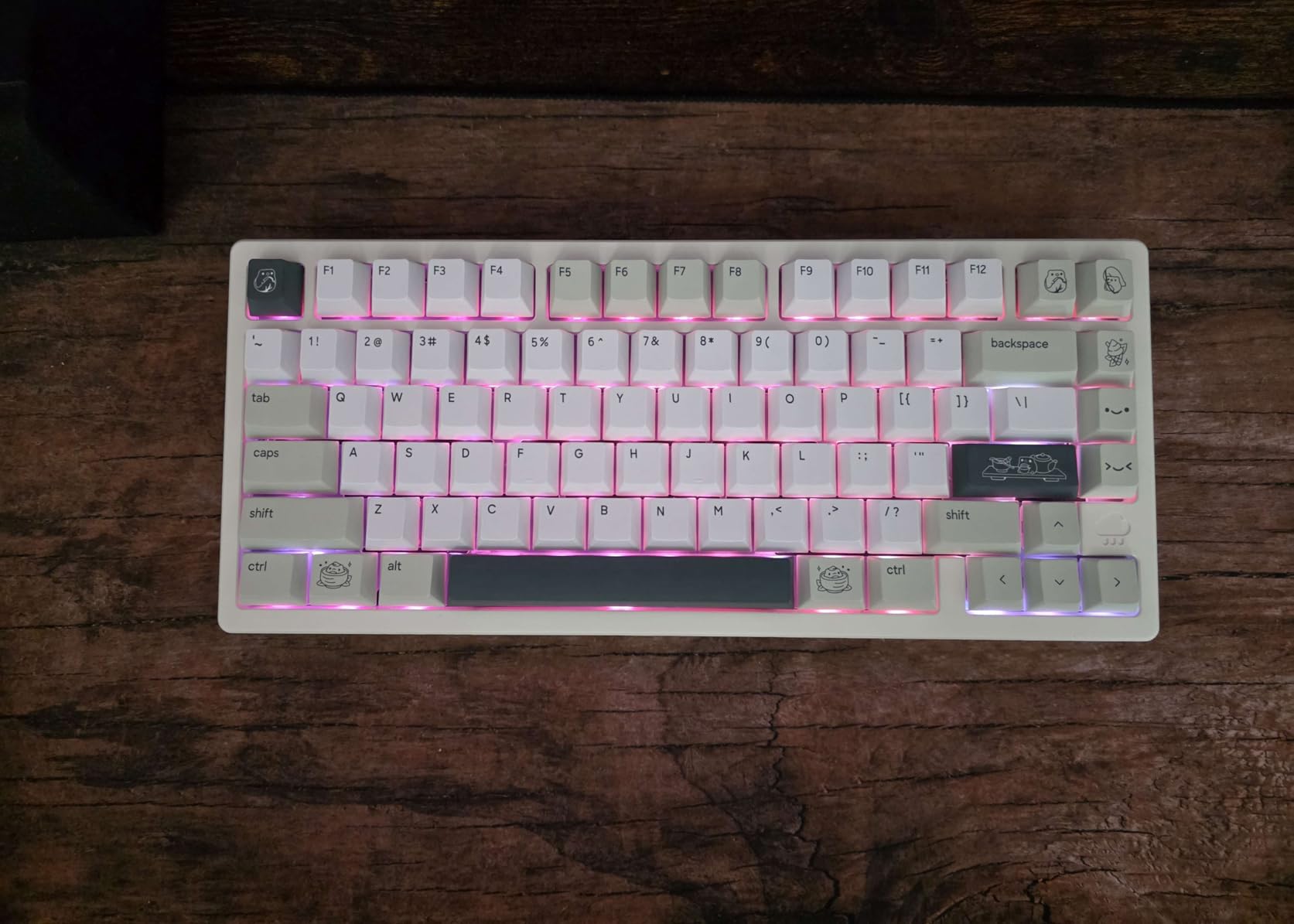 Akko Rosewood Keyboard Switch for Mechanical Gaming Keyboard, 5-Pin 40gf Linear Pre-Lubed Switches (45pcs) customer photo 1