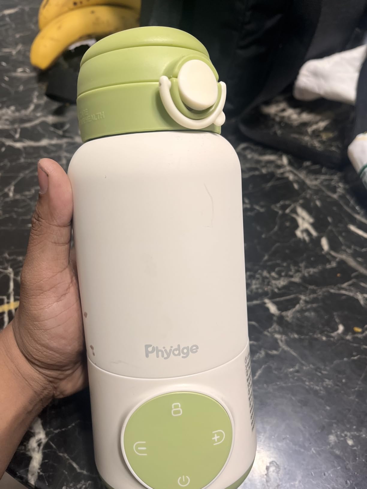 Portable Bottle Warmer for Travel, 15oz Capacity Portable Milk Warmer for Baby, Formula, Breast Milk & Water, On The Go Bottle Warmer with Long Battery Life, Even Heating, Precise Temperature Control customer photo 1