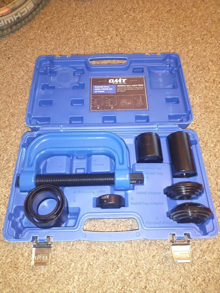 Orion Motor Tech 34pc Ball Joint & Wheel Bearing Press Kit, Front Wheel Drive Bearing Puller Tool Set with Sliding Screws Sleeves, 4-in-1 Ball Joint Press & U Joint Removal Tool Set for 2WD 4WD Car customer photo 1