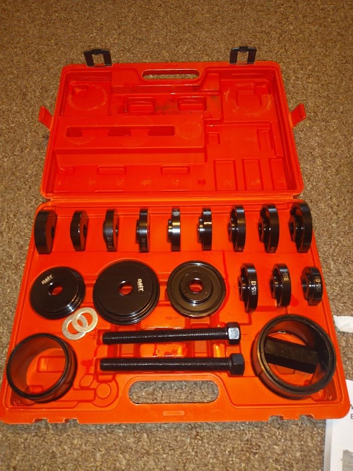 Orion Motor Tech 34pc Ball Joint & Wheel Bearing Press Kit, Front Wheel Drive Bearing Puller Tool Set with Sliding Screws Sleeves, 4-in-1 Ball Joint Press & U Joint Removal Tool Set for 2WD 4WD Car customer photo 2