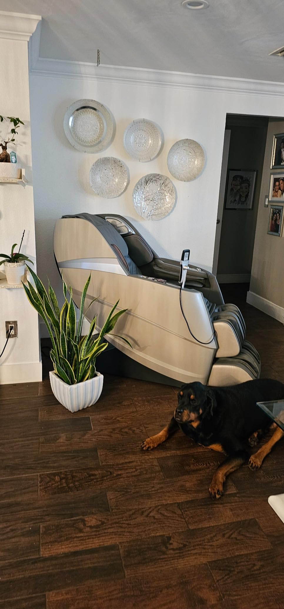 4D Massage Chair Full Body Zero Gravity Recliner - 55