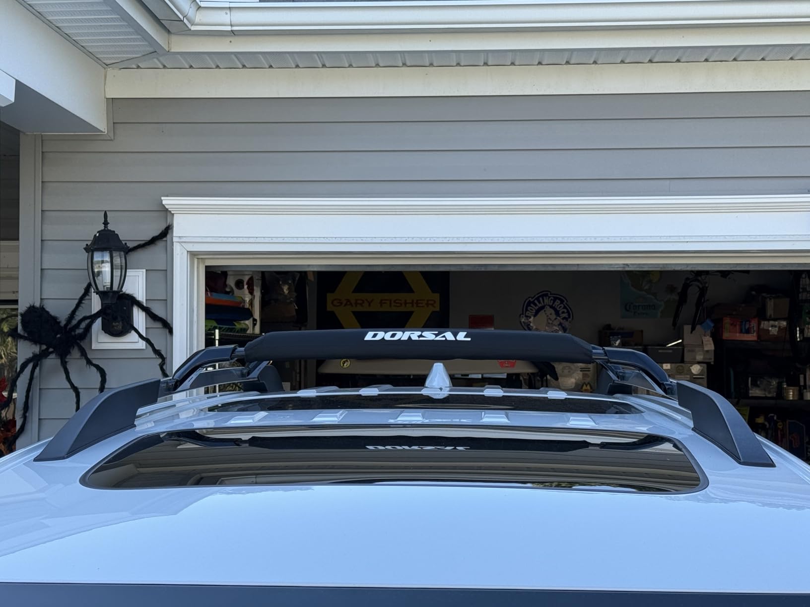 DORSAL Aero Roof Rack Pads for Factory and Wide Crossbars - Pack of 2 for Surfboards Kayaks Sups Snowboards Polyester 34