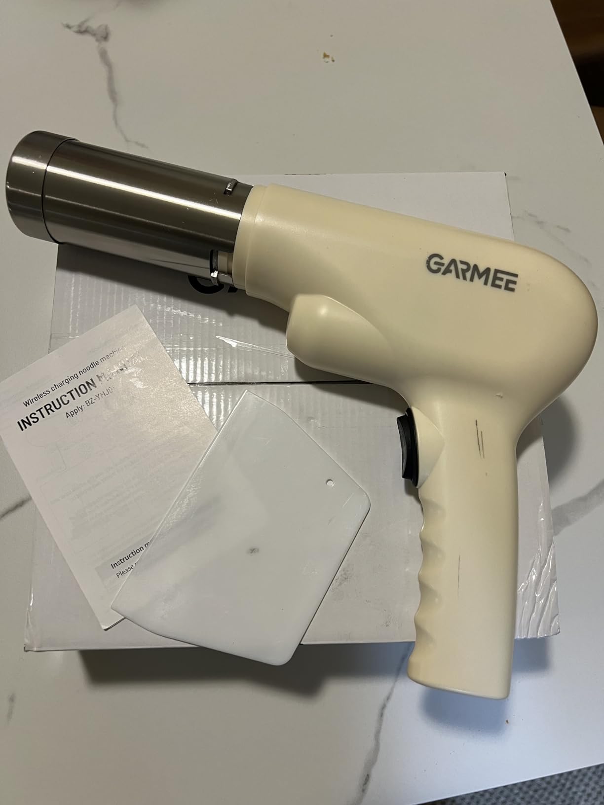 Electric Pasta Maker Machine Noodle Maker - Automatic Spaghetti Maker Pasta Roller Kitchenaid Attachment All-in-One Cordless Homemade Pasta Machine customer photo 2