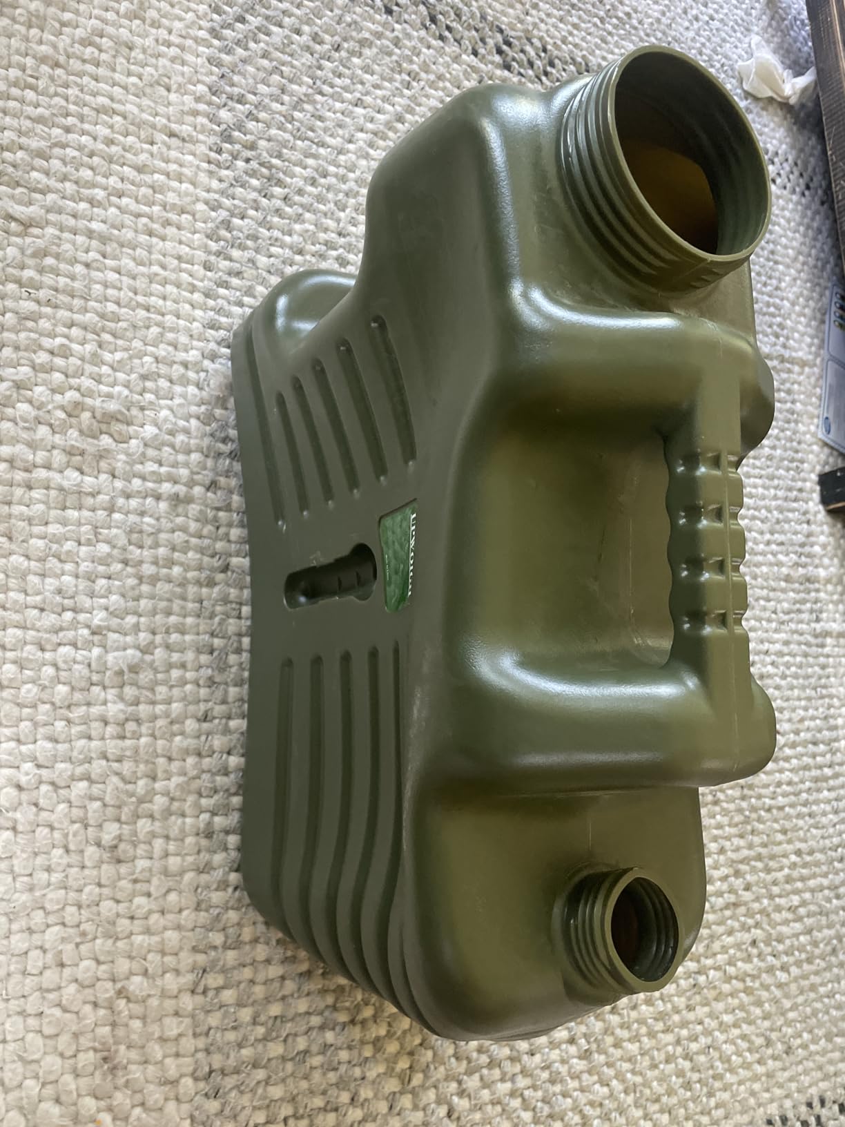 Portable 5 Gallon Water Jug with Automatic Touch Control Pump, Truly No Leakage Water Container with Spigot, Type-C Rechargeable Military Green Water Pump Gear for Outdoors Camping Hiking customer photo 2