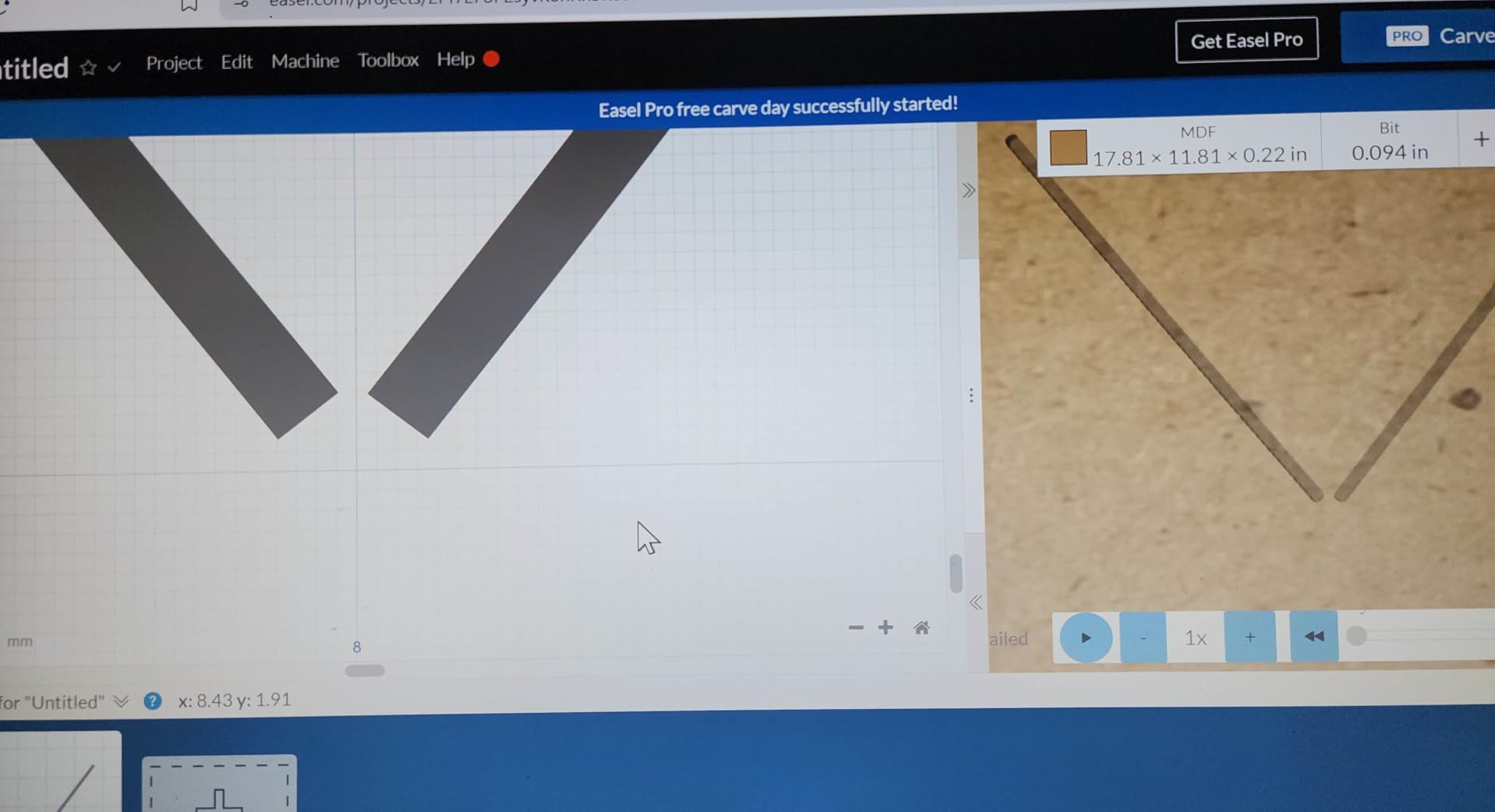 Twotrees TTC450 Pro CNC Router Machine with NEMA 57 Stepper Motor 3.5