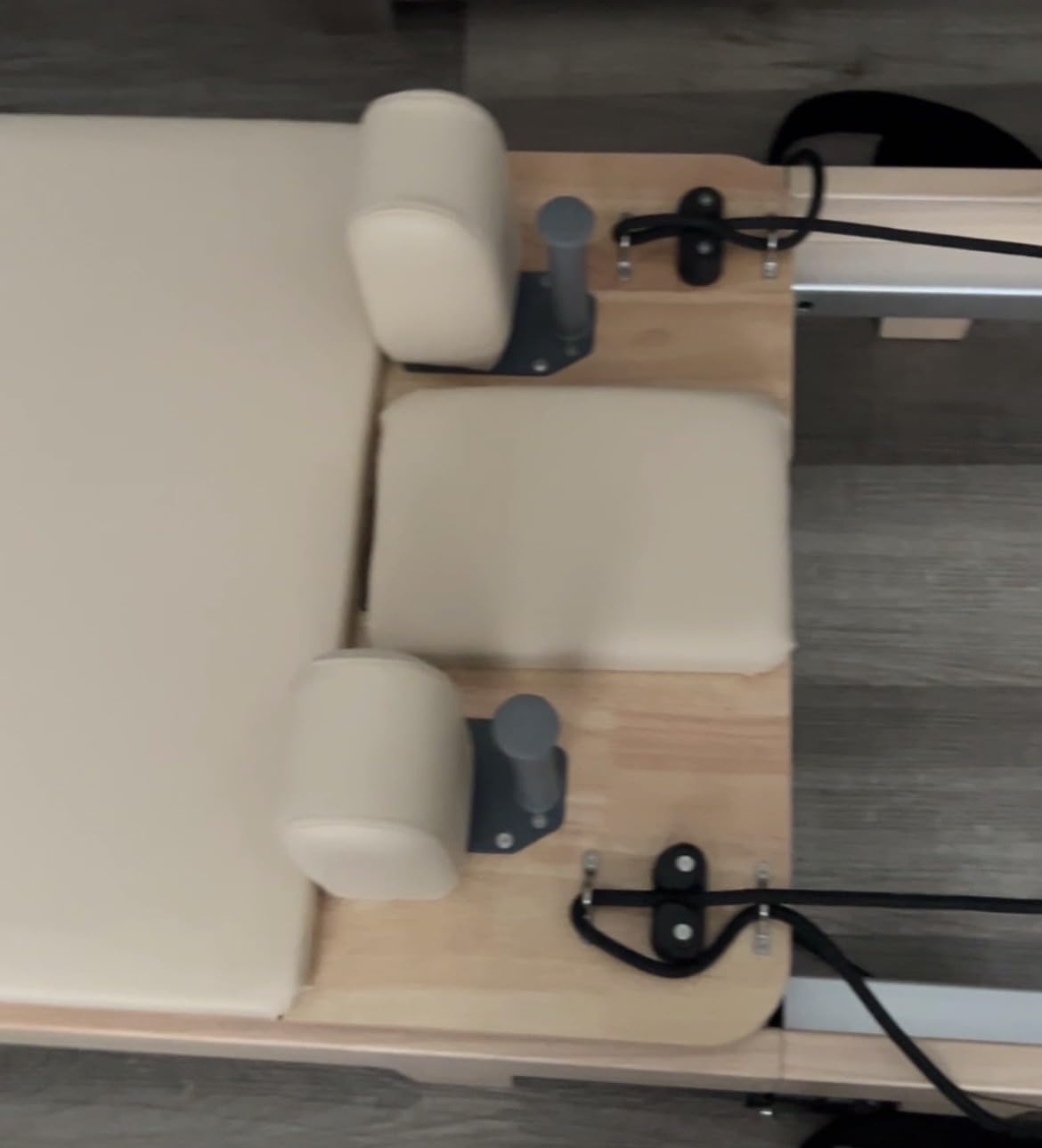 Pilates Reformer Machine, Quick-Assembly Studio Grade Pilates Equipment for Gym and Home, Oak Wood Pilates Reformer with Reformer Accessories customer photo 1