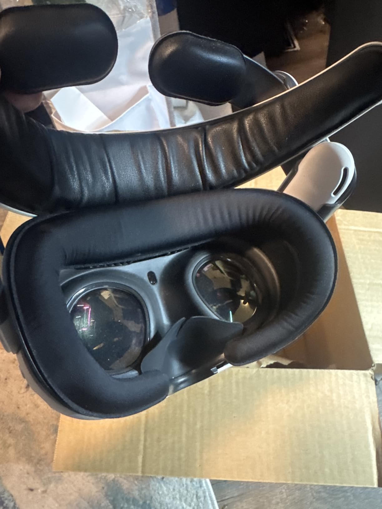 DESTEK Cooling Face Pad Facial Interface Compatible with Meta Quest 3, NOT for Meta Quest 3S, Includes Two Replacement Ice Silk & Cool Ice Gel Face Cushions customer photo 1